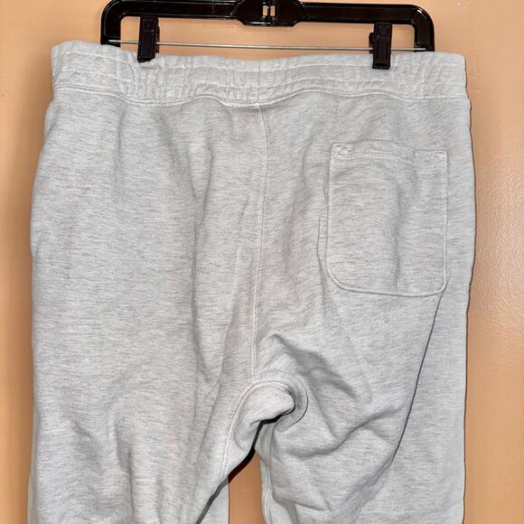 H&M Men's Heavy Fleece Jogger Sweatpants in Heather Gray - Size Large - Picture 9 of 10